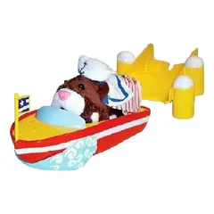 GENERICO - Zhu Zhu Speed Boat & Dock No Incluye Hamster