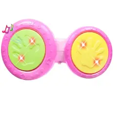 GENERICO - TAMBOR DIDACTICO MUSICA Y LUCES TAMBOR PARA BEBES