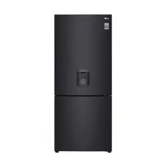 LG - Nevera No Frost Congelador Inferior 420 Litros Brutos GB41WPT Negro