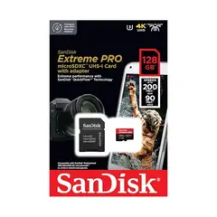 SANDISK - Memoria 128GB SD Extreme PRO Class 10