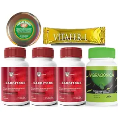 GENERICO - 3 CARDITONE NORMALIZA LA PRESION ARTERIAL + SPIRULINA MEJORA ORGANISMO