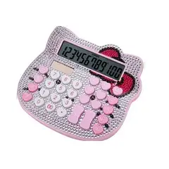 GENERICO - Calculadora H. Kitty Murano Brillos Mujer Juvenil 12 Dig