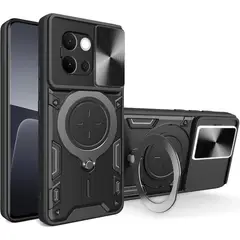 GENERICO - Estuche Proteccion Camara Con Soporte Compatible con Vivo V40 Lite