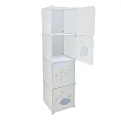 MUNDO BEBE - Armario Infantil Organizador Ropa Y Juguetes Niña Niño