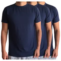 ELEMENTAL STORE - Camisetas para hombre en algodón 100% x 3 unidades.