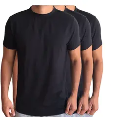 ELEMENTAL STORE - Camisetas para hombre en algodón 100% x 3 unidades.
