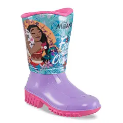 DISNEY - Botas Lluvia Moana Princess Lila-Fucsia para Niña