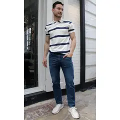 L Y H - Jean Para Hombre Azul Marca L&H