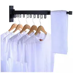 ONE PIXEL - Tendedero de Pared Plegable con 8 Ganchos