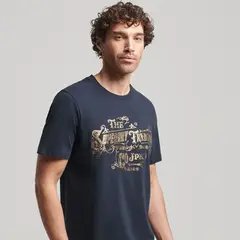 SUPERDRY - Camiseta Para Hombre Vintage Reworked