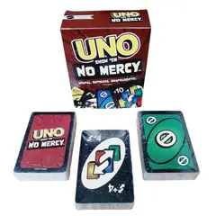 GENERICO - Cartas Uno No Mercy Brutal Juego De Mesa Familia Amigos