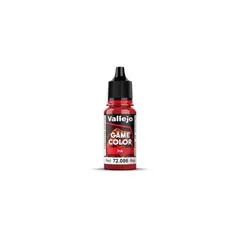 MANUEL VALLEJO - Acrylicos Vallejo Game Color 72086 Rojo 18 ml