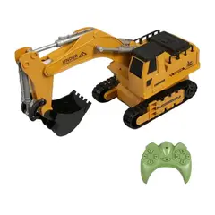 GENERICO - Carro Retroexcavadora Control Remoto Batería Recargable