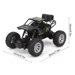 GENERICO - Carro todo terreno a control remoto azul