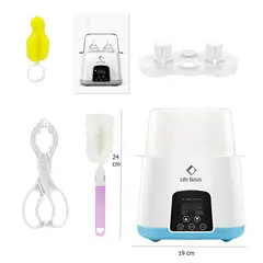 LANZURY IMPORTACIONES - Esterilizador de Biberones Calentador y esterilizador Azul-