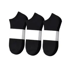 GENERICO - Medias Tobilleras x 12 Pares Unicolor Unisex