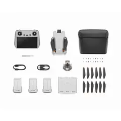 DJI - Drone MINI 3 4K UHD – Combo 3 Baterias - Control RC Con Pantalla