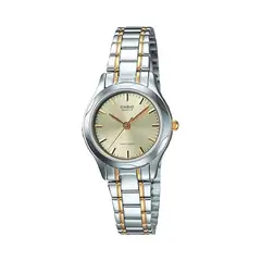 CASIO - Reloj Mujer Modelo LTP-1275SG-9A Diseño Elegante