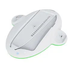 SEISA - Base Refrigerante Rgb Con Estación De Carga Para Consola Ps5.