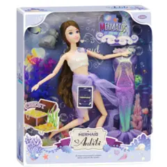 GENERICO - Muñeca de Moda con Cola de Sirena