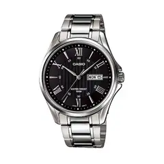 CASIO - Reloj MTP-1384D-1AV Caballero Elegante