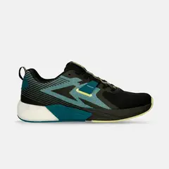 POWER - Tenis Deportivos Para Hombre Negro-Turquesa Xorise+300 Tr Cipher