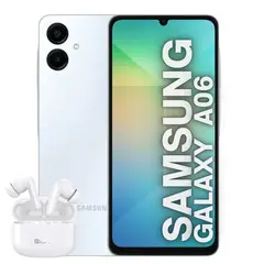 SAMSUNG - Celular Galaxy A06 128GB4GB RAM Blanco