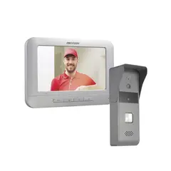 HIKVISION - Kit de Videoportero Análogo (DS-KB2421T-IM+DS-KH2220) Exterior