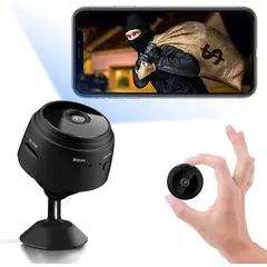 SKY - Mini Cámara Espía A9 ORIGINAL Soporte Magnetico Hd 1080P Ip Wifi Visión Nocturna