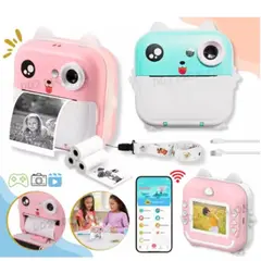 GENERICO - Carama digital instantánea - Impresora Turquesa