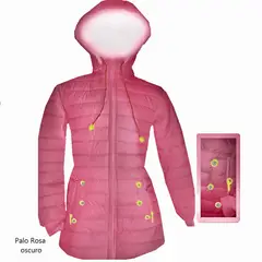 ZAFIRO JEANS - Chaqueta ovejera térmica para niña