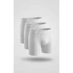 DIANE & GEORDI - Bóxer medio (Pack X3)(2148) - Blanco