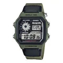 CASIO - Reloj Referencia AE-1200WHB-3B Diseño Deportivo
