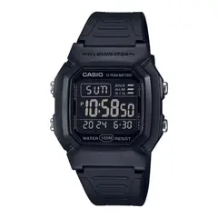 CASIO - Reloj Referencia W-800H-1B Diseño Deportivo