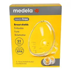 MEDELA - Repuesto Embudo Hands Free X 2 Und Talla S:21 mm
