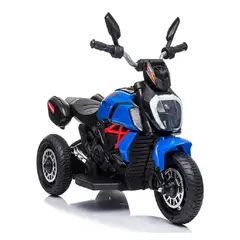ROADMASTER - Moto Eléctrica de 3Ruedas para Niños y Niñas 6V Tipo Ducati-