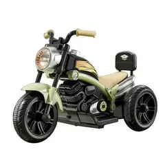 ROADMASTER - Moto Electrica Montable Niño Niña De 1 A 5 Años Harley Verde