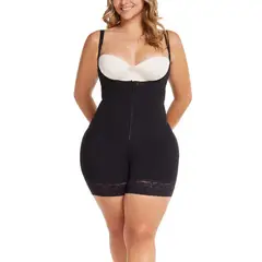 DIANE & GEORDI - Faja moldeadora short senos libres PowerControl DC96L9 - Negro_.