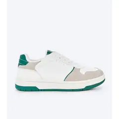 DEREK - Zapato Tenis Combinado Con Cordon Puntera