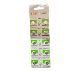 GENERICO - Baterías Pila Lr41-192-ag3, 1.5v, Pack X 10