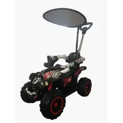 EBABY - Carro Montable Cuatrimoto Para Niños Musical Luces Bluetooth