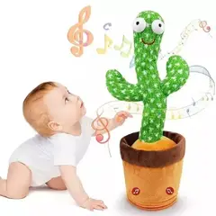 GENERICO - Cactus repite canta baila recargable juguete niños niñas