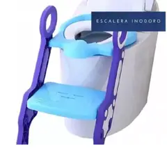 GENERICO - SILLA Y ESCALERA DE ENTRENAMIENTO BAÑO PARA BEBES