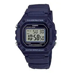 CASIO - Reloj W-218H-2A Caballero Deportivo