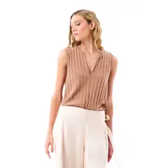 BELIFE - Camiseta Manga Sisa para Mujer