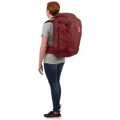 THULE - Mochila de Mochilera - 40 litros - Rojo bordeaux oscuro.