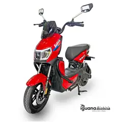 BIOBICI - Bicicleta Eléctrica IGUANA Biobicis 2025 Color ROJO 800W