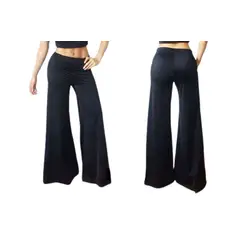 VIA7 - Pantalon tipo leggins talle alto bota recta licrado