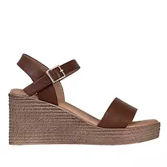 FRATTINI - Plataforma de Mujer marca en Color CAFE  SANDH3T9093-4