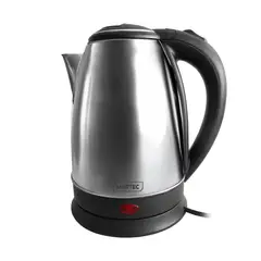 MERTEC - Hervidor Eléctrico 2 Litros 220W Plateado